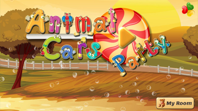 Animal Cars Party Free: Fun Games for Preschool Kids