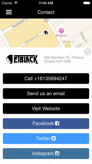 【免費健康App】Jet Black Hair & Studio - Ottawa-APP點子