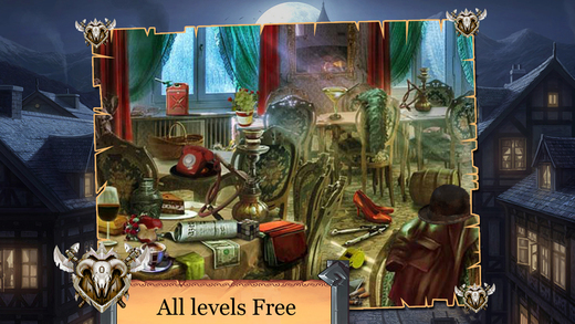 【免費遊戲App】Silence Night : Hidden Objects Free-APP點子