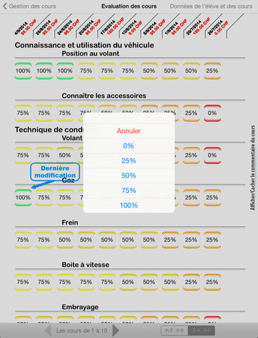 【免費教育App】Gestion des cours de conduite-APP點子