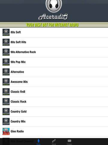 【免費音樂App】AceRadio network-APP點子