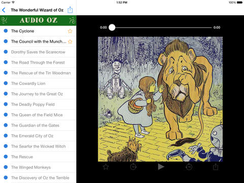 【免費書籍App】Wizard of Oz Audio Collection-APP點子