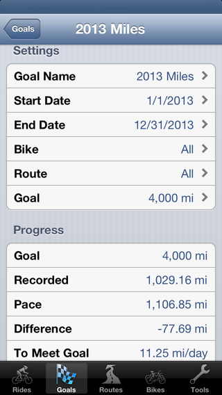 【免費健康App】Bike Ride Logger and Goal Manager-APP點子