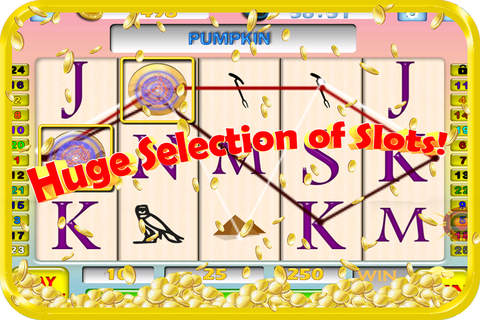 A Golden Pharaoh And Cleopatra Casino - Riches of Egypt Slots Machines Pyramid Escape Free screenshot 4