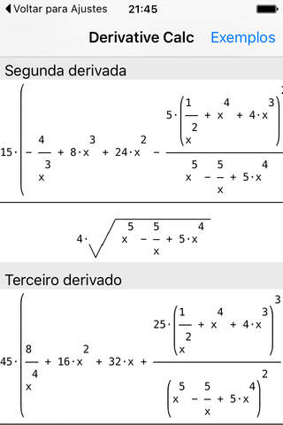 Derivative Step-By-Step Calc screenshot 4