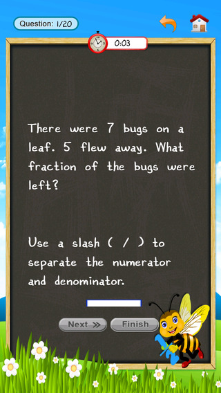 【免費教育App】Fraction for 2nd grade-APP點子