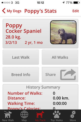 Walkies – Your Dog Walking Tracker screenshot 3