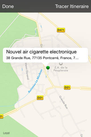 Nouvel air cigarette electronique screenshot 4