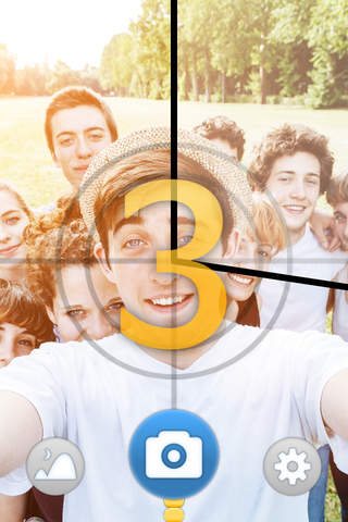 Drag Selfie - timer for selfie stick users screenshot 3