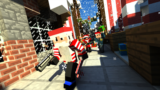 【免費遊戲App】Elf Hunter Challenge 3D - Survival & Multiplayer Christmas Holiday Edition with skin exporter for Minecraft-APP點子