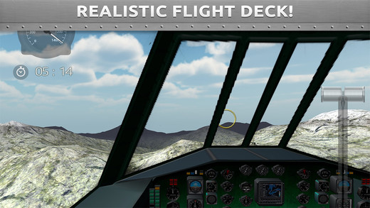 【免費遊戲App】Flight Simulator 3D PRO-APP點子