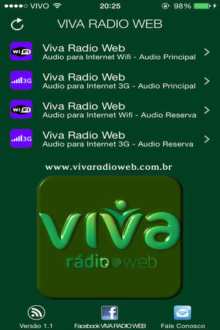 VIVA RADIO WEB screenshot 2