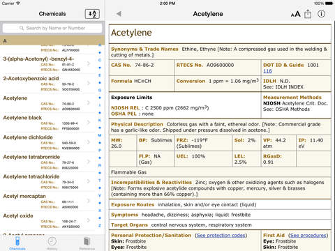 【免費醫療App】NIOSH Pocket Guide to Chemical Hazards (NPG)-APP點子