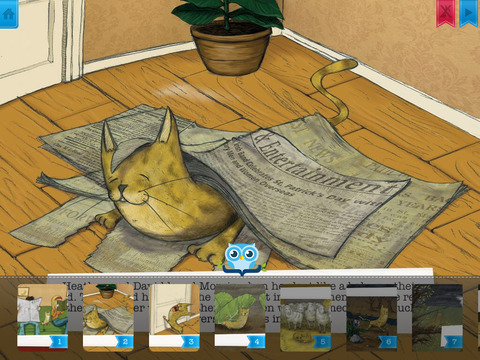 When Morris Goes Out - Have fun with Pickatale while learning how to read! screenshot 3