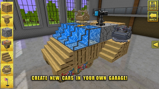 【免費遊戲App】Blocky Cars  - My Car My Rules-APP點子