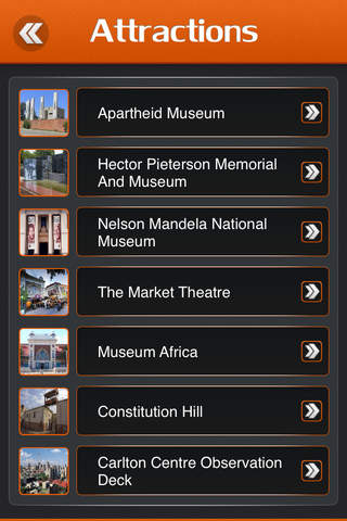 Johannesburg City Offline Travel Guide screenshot 3
