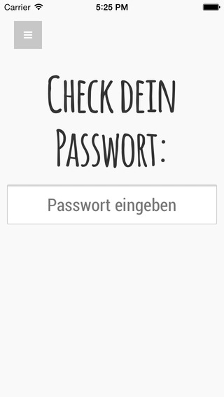 Check dein Passwort - Wie sicher ist dein Passwort