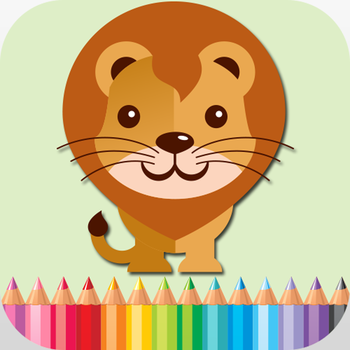 Animals Coloring Book - Kids Game Free 遊戲 App LOGO-APP開箱王