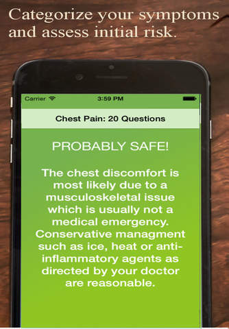 20 Questions: Chest Pain screenshot 2