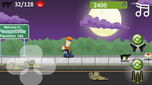 【免費遊戲App】Zombie Shooter in Zombieville-APP點子