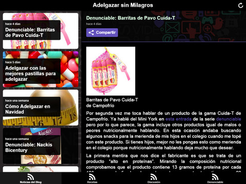 【免費健康App】Adelgazar sin Milagros-APP點子