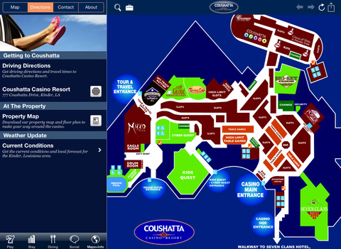 【免費旅遊App】Coushatta Casino Resort-APP點子