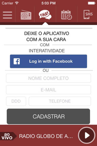 Rádio Globo Arapoti screenshot 2