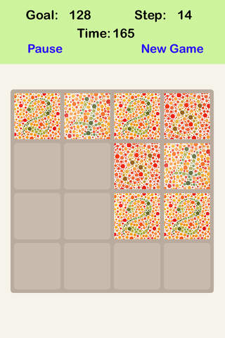 Color Blind² 4X4 - Sliding Number Blocks &  Playing With Piano Sound screenshot 3