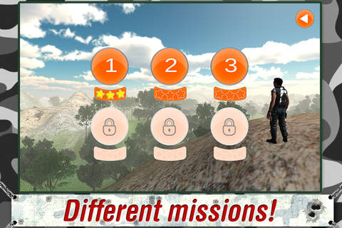Mountain Sniper: Army Shooter 3D screenshot 4