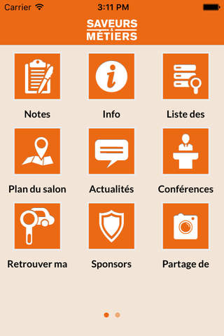 Saveurs & Métiers screenshot 2