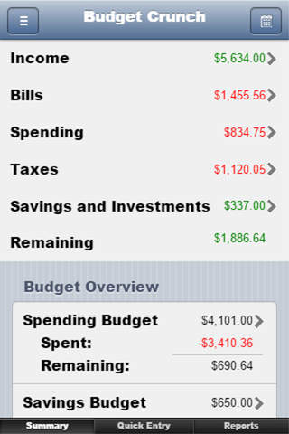 Budget Crunch screenshot 3