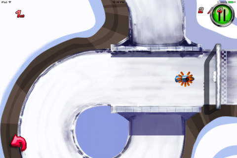 A Ride Sledge Pro : Escape Chase Future Sprint Battle Version HD screenshot 3
