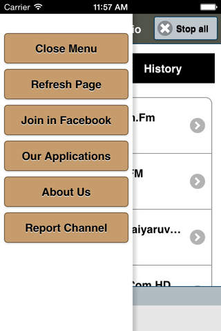 Tamil Radio for iOS screenshot 2