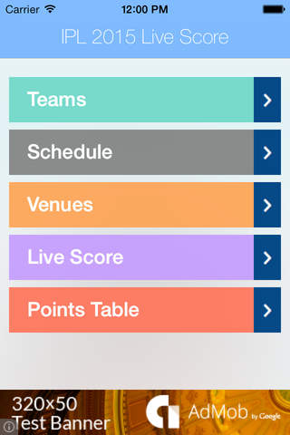 IPL 2015 Live Score screenshot 2