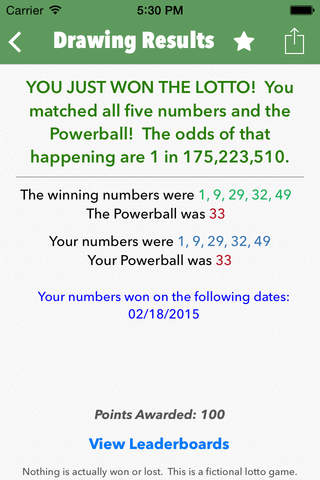 Pick Six Lotto screenshot 3