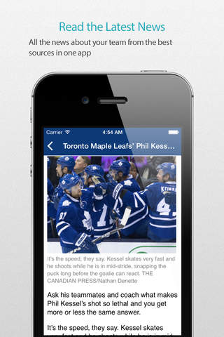 Toronto Hockey Alarm screenshot 3