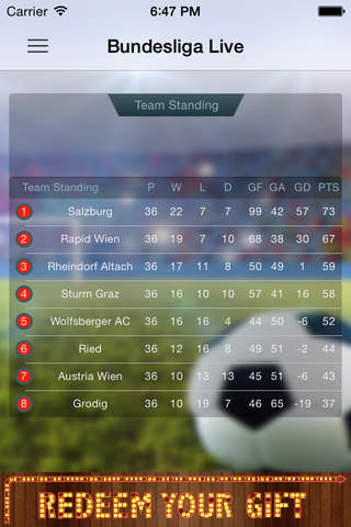 Bundesliga Live Football screenshot 2