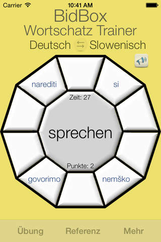 Vocabulary Trainer: German - Slovenian screenshot 3