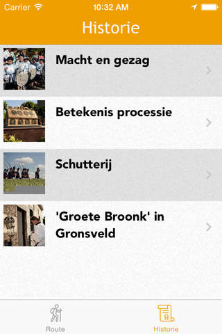 Bronkroutes Gronsveld screenshot 2