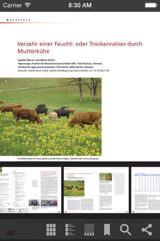 Schweizer Weinbauzeitschrift screenshot 4