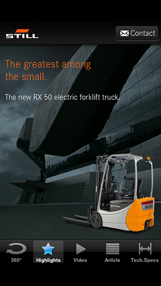 【免費書籍App】STILL RX 50 electric forklift truck-APP點子