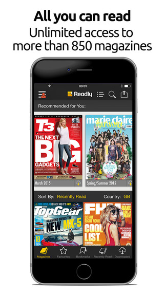 Readly – The Ultimate Magazine Newsstand with 100s of UK Magazines