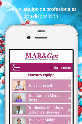 Clínica MAR&Gen Granada screenshot 2