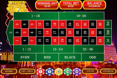 Macau Roulette - Free Online Roulette 3D System screenshot 3