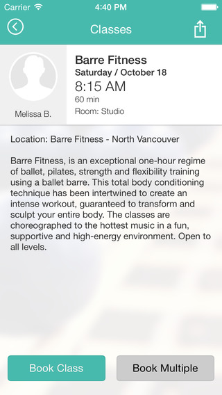 【免費健康App】Barre Fitness-APP點子