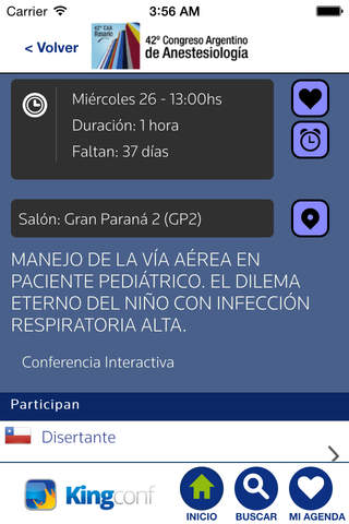 Anestesia 2015 - Rosario screenshot 3