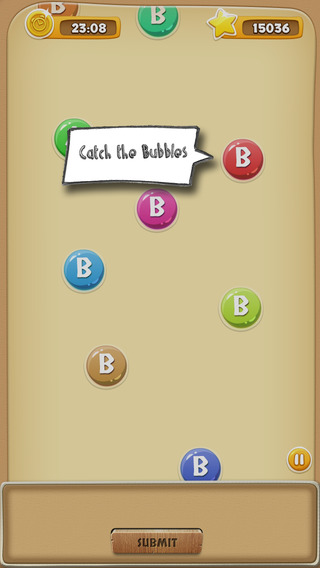 Letter Bubble Game
