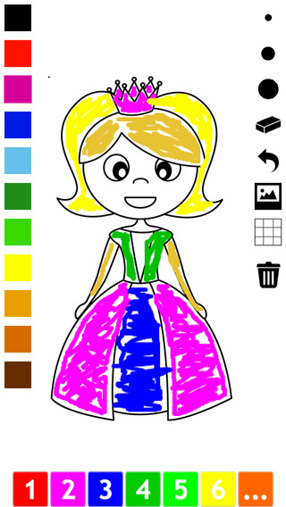 免費下載書籍APP|Princess Coloring Book for Girls: Learn to Color Cinderella, Kingdom, Castle, Frog and more app開箱文|APP開箱王