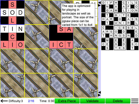 【免費遊戲App】Jigsaw Crossword-APP點子