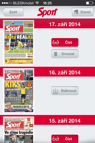 Deník Sport screenshot 4